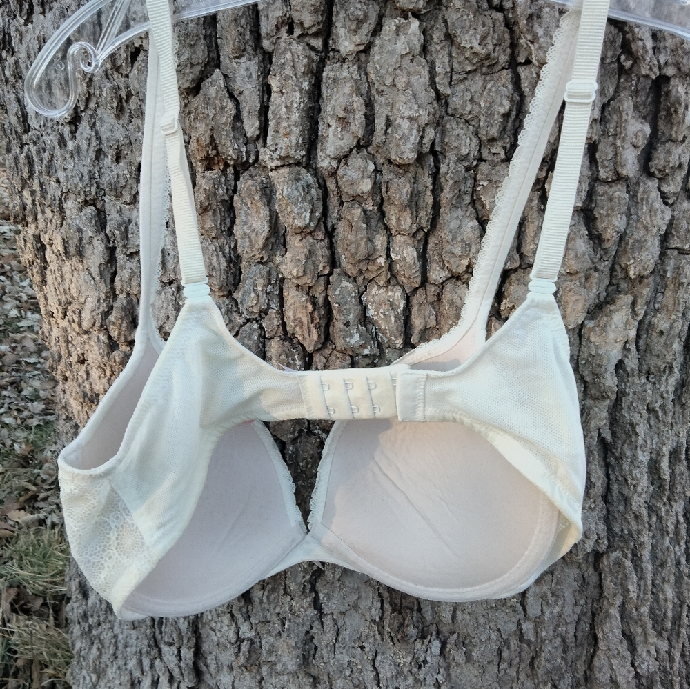Victoria's Secret Crochet Lace Push -Up Bra in size. 34dd - Picture 3 of 4